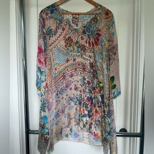 JOHNNY WAS Tunic Size Medium L